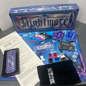 Nightmare The Video Board Game - 1991 Chieftain - Complete